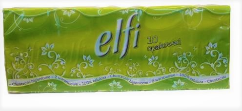 Kapesníčky 2Vr. ELFI | Papírové a hygienické výrobky - Kapesníky Kapesníčky 2Vr. ELFI | Papírové a hygienické výrobky - Kapesníky